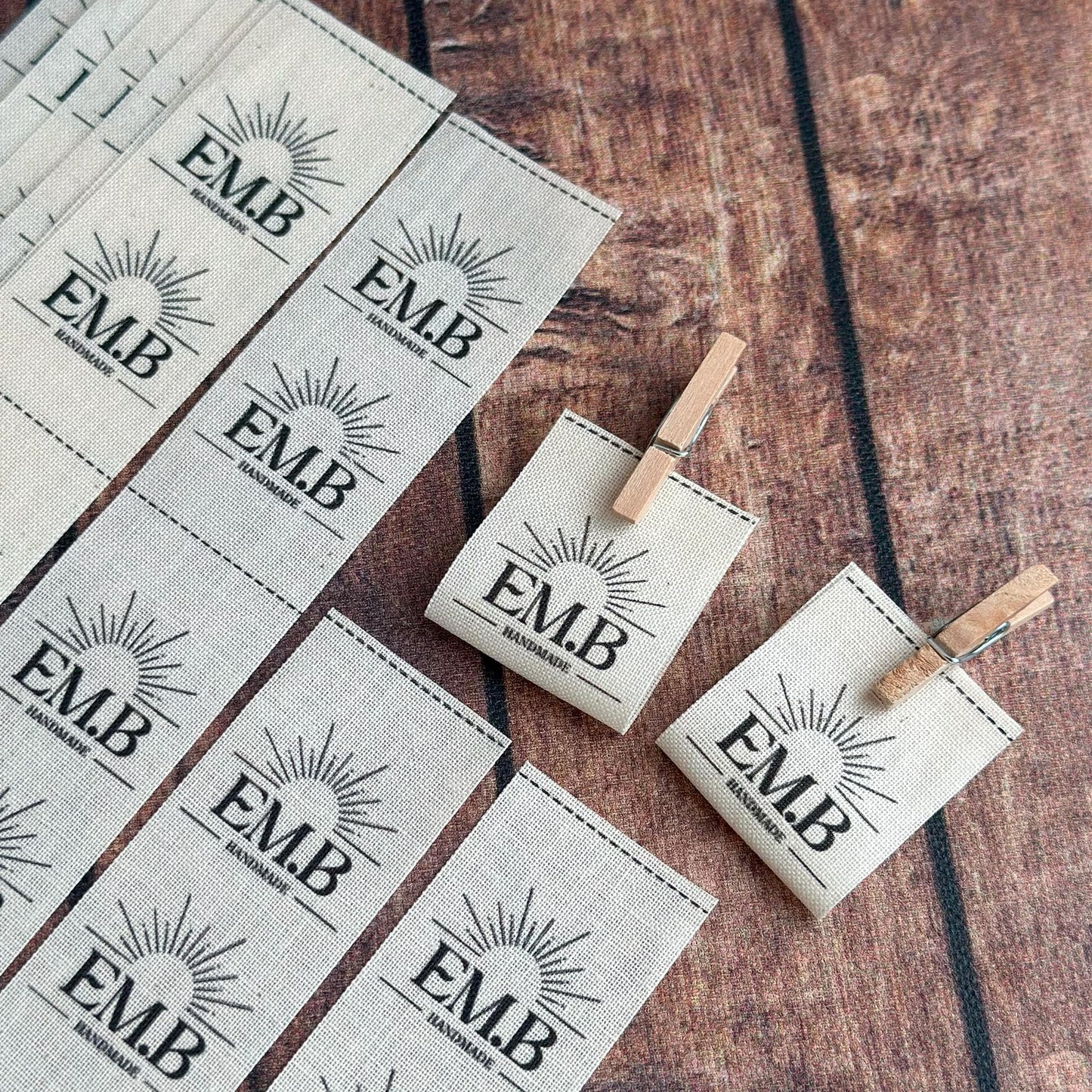 Custom fabric tags and labels Cotton ribbon label Custom clothing labels Sew-in clothing labels Clothing tags custom Labels handmade items