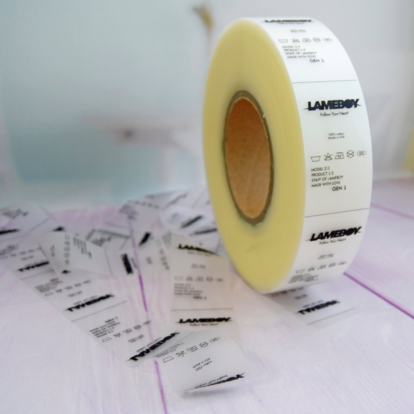 100 Custom Silicone tags Silicone ribbon label Custom clothing labels Sew-in clothing labels Clothing tags custom Labels handmade item
