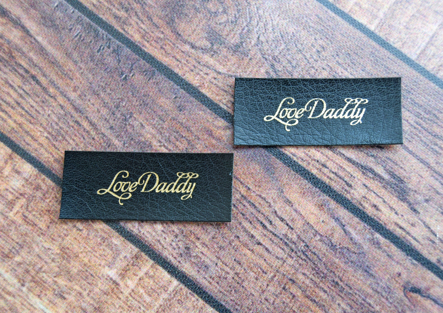 Custom Faux Leather labels - Sew on labels, Personalized labels, Custom Labels, Knitting Labels
