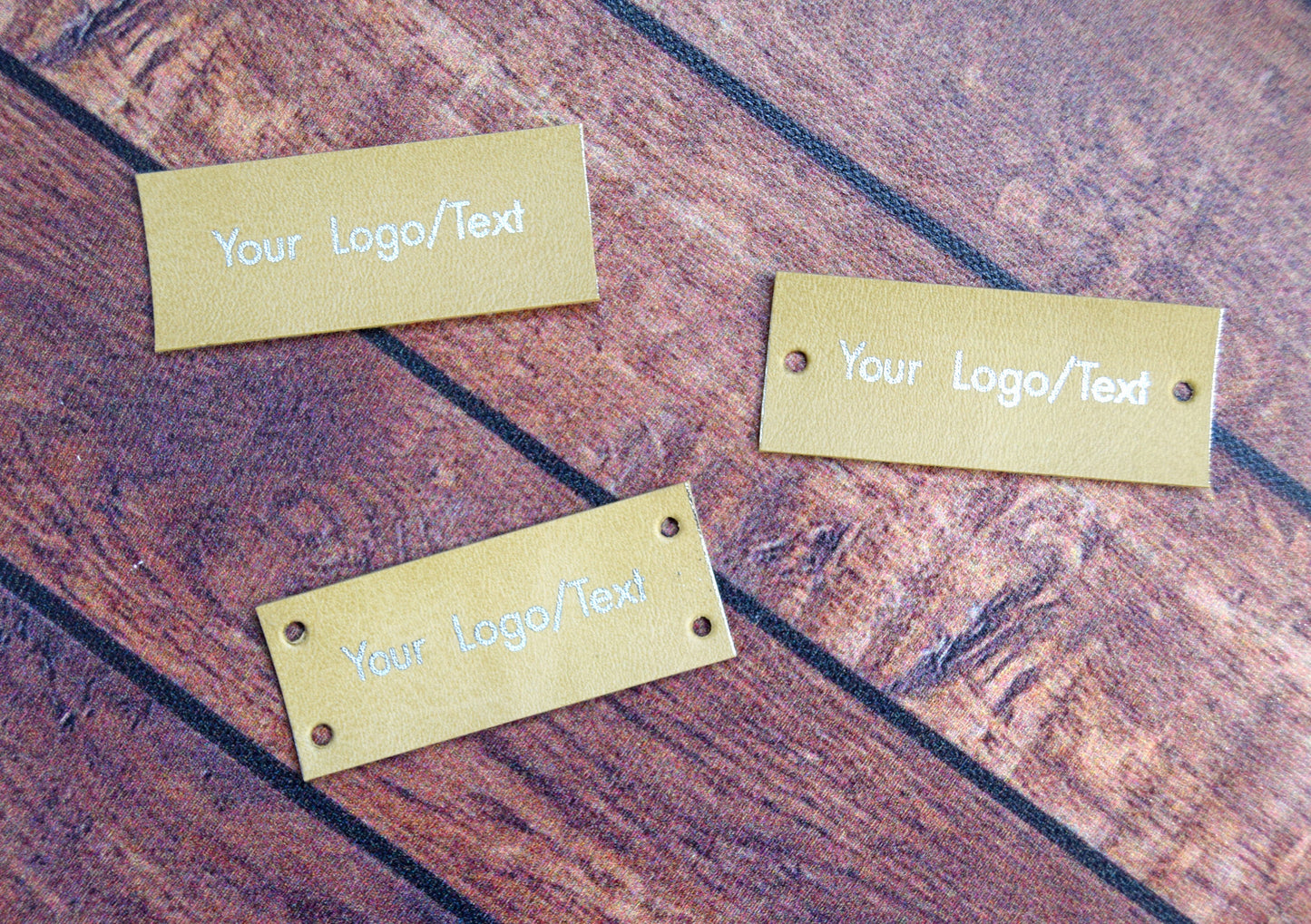 Custom Faux Leather labels - Sew on labels, Personalized labels, Custom Labels, Knitting Labels