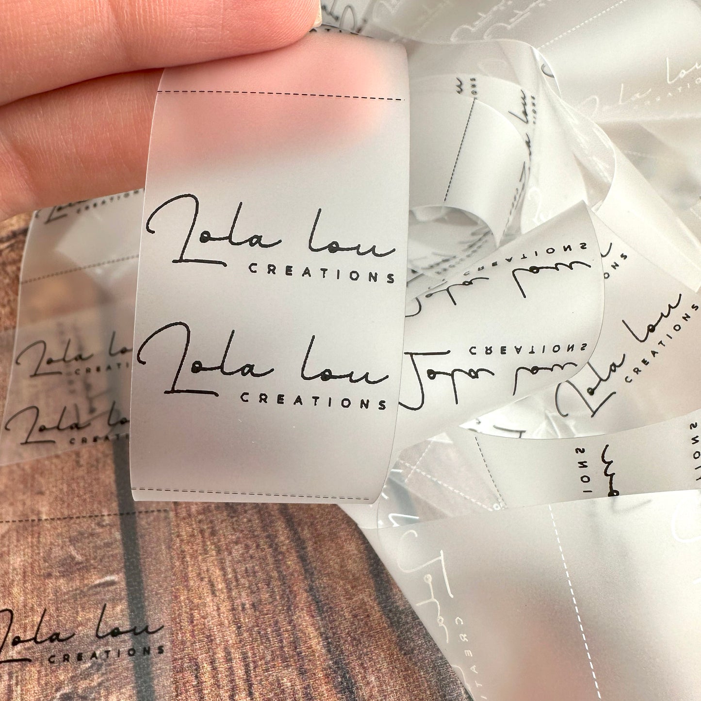 100 Silicone Tags Fabric Silicone Tags Sewing Tags Fabric Labels Custom Fabric Tags Handmade Label Garment Labels