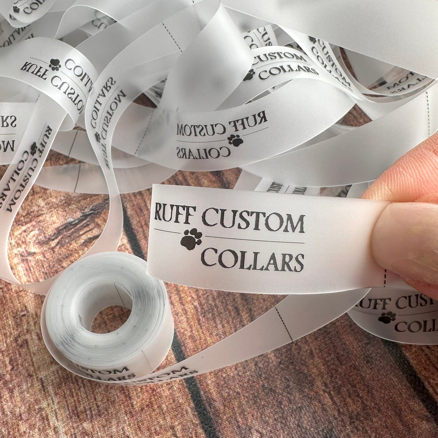 50 Slide on Dog Tag - Silent Dog Tag - Dog Tag - Dog Gift - Custom Dog Name Tag -Silent Dog Collar Tag-Pet ID Tag-Silent Pet Tag