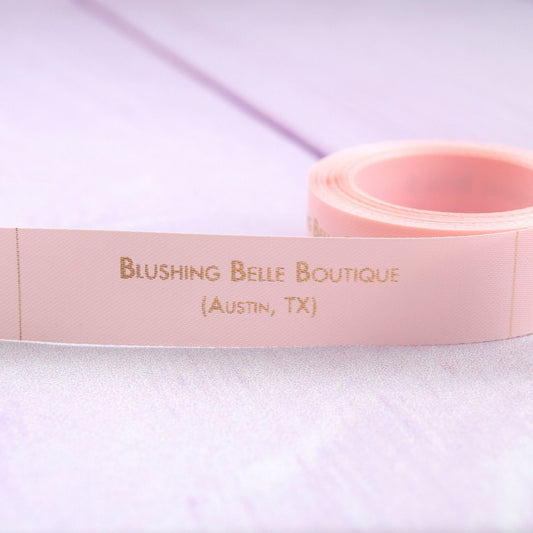 100 Custom Satin Clothing Labels, Pink Organic Labels, Apparel Labels For Handmade Items, Custom Clothing Tags (Sewing And Knitting Tags)