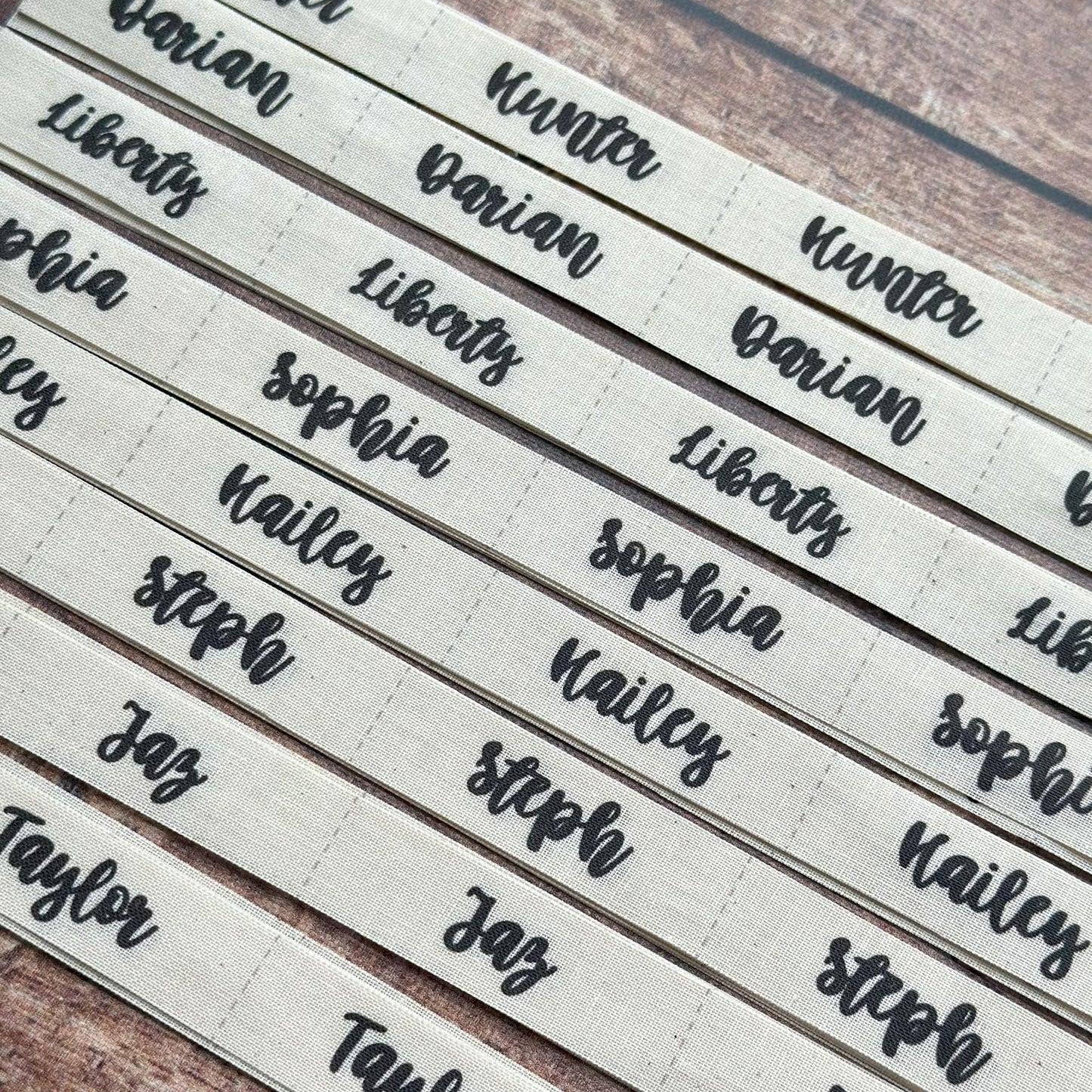 Ribbon Labels | Sewing Labels | Knitting Label | Quilt Label | Craft Label | Satin Tag Set | Personalized Ribbon Label | Custom Label